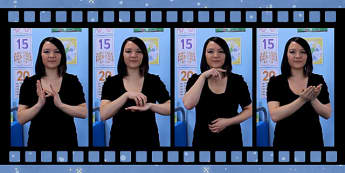 20 Christmas Signs in British Sign Language Video Clip - christmas, signs, british, british sign language, bsl, video clip