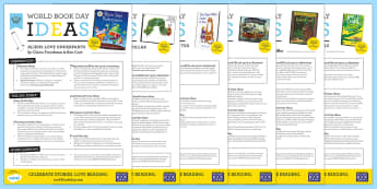 EYFS World Book Day Activity Ideas Resource Pack - World Book Day, books, reading, favourite books, favourite stories, world book day activities