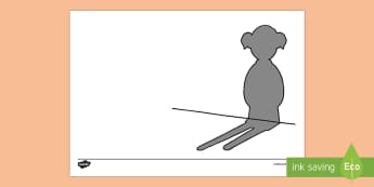 Doodle Draft Shadow Activity Sheet-Irish - ROI, Ireland, doodle, draft, sketch, starter, creative, drawing, art, activity sheet,Irish