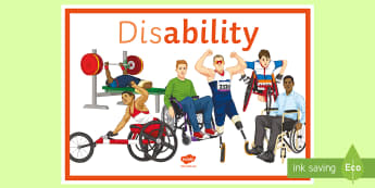 (Dis) Ability A4 Display Poster - Disability, disability awareness, special needs, SEN, discrimination 