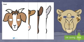 Nativity Animal Masks - Priority Resources