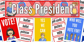 Class President Display Pack - class, president, display, pack