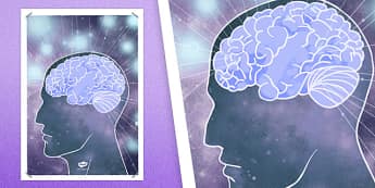 Thinking Connections Brain A2 Poster - thinking, connections, brain, poster