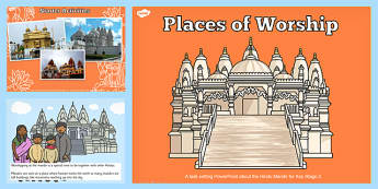 Places of Worship Hindu Mandirs KS2 PowerPoint - powerpoints