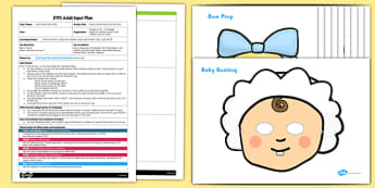 EYFS Knock Knock Knock on the Door to Support Teaching on Each Peach Pear Plum - EYFS, Early Years planning, adult led,  circle time, Janet and Allan Ahlberg