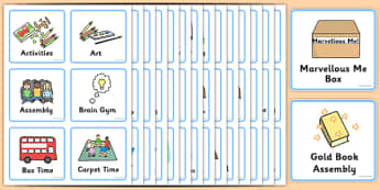 Editable Reception / Foundation Stage 2 Daily Routine Cards - Visual Timetable, editable, editable cards, SEN, Daily Timetable, School Day, Daily Activities, Daily Routine, Foundation Stage