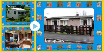 Houses and Homes Photo PowerPoint - powerpoint, power point, interactive, powerpoint presentation, houses and homes, at home, houses and homes powerpoint, presentation, slide show, slides, discussion aid, discussion points