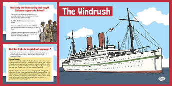 The Windrush PowerPoint - Windrush, Black History,  PowerPoint