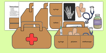 Role Play Doctors Bag - roleplay, doctor, doctor role play, nurse