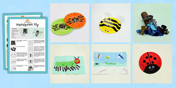EYFS Minibeasts Craft Activity and Accompanying Planning Pack