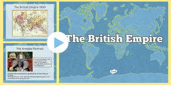 The British Empire Information PowerPoint - british empire, information, powerpoint