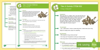 KS2 Take It Outside STEM Activity - Forest School, Woodland and Outdoor Learning, outdoor, outdoor classroom, learning, outdoor learning, outdoor, woodland learning, twinkl outdoor and woodland learning owl get it