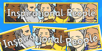 Inspirational People Display Banner - display banner, inspiration