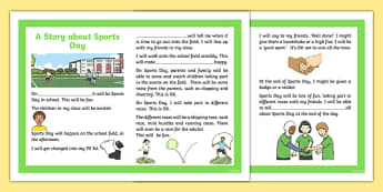 Sports Day Races and Field Events Social Situation