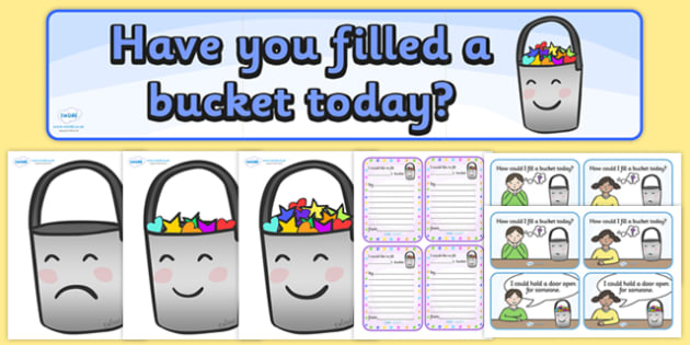 Have You Filled a Bucket Today Story Sack - story sack, story Have You Filled a Bucket Today Story Sack - story sack, story
