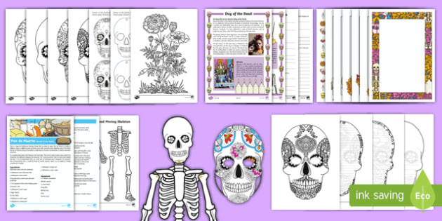 Day of the Dead Activity Pack-Australia