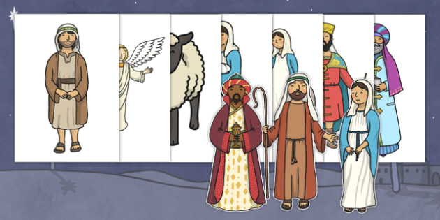 Christmas Editable A4 Nativity Images - editable, image, editable image, nativity, editable nativity, editable nativity images, A4 nativity images, editable picture, editable display image, display, display picture
