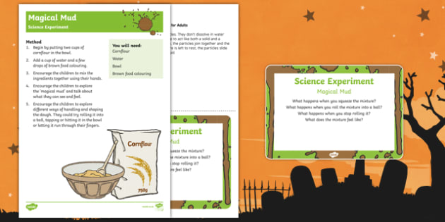 EYFS Magical Mud Science Experiment and Prompt Card Pack