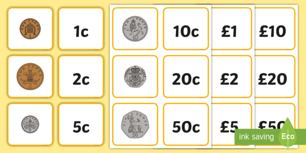 Gwerth Arian Cardiau Cyfatebu - Arian, Money, Rheoli Arian, Manage Money, Wales, money, arian., rhifedd, rheoli arian,cyfnod sylfaen