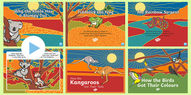 Aboriginal dreamtime art picture