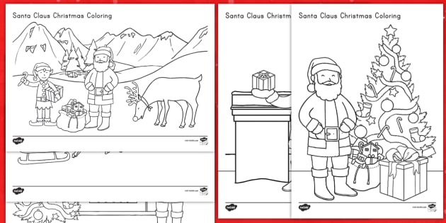 santa claus christmas coloring activity sheets christmas santa color coloring jolly - Color Activity Sheets santa claus christmas coloring activity sheets christmas santa color coloring jolly - Color Activity Sheets