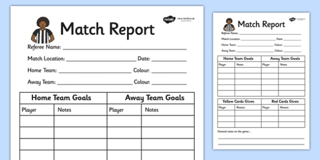 T T 10123 Football World Cup Role Play Match Report Writing Frame_ver_1