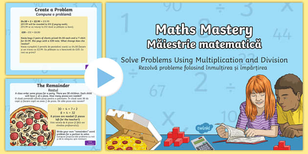 Problem Solving Multiplication And Division