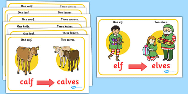 irregular-plural-ves-for-words-ending-f-and-fe-display