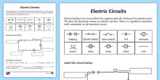 Year 6 Electricity Scientific Vocabulary Poster - posters, words