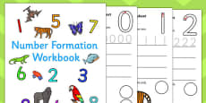 My Counting Worksheet (Jungle & Rainforest) - home school, free