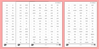 Worksheets 1 2 Spelling spelling zappers word lists and grids primary page 1 zapper grid year 2