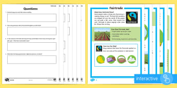 Printables Comprehension Worksheets Early Stage One reading comprehension worksheets primary resources page 1 new fairtrade differentiated go respond activity sheets