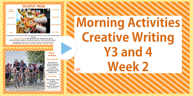 Creative writing powerpoint