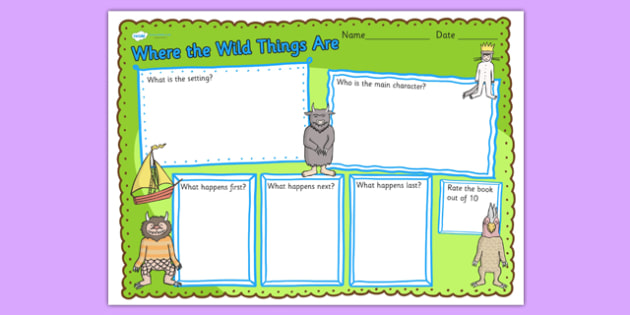 Middle school book report examples image