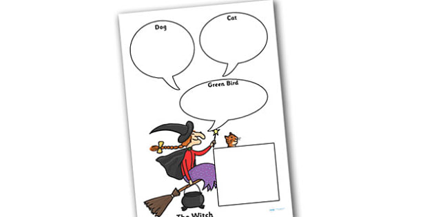 Role on the Wall Worksheet to Support Teaching on Room on the