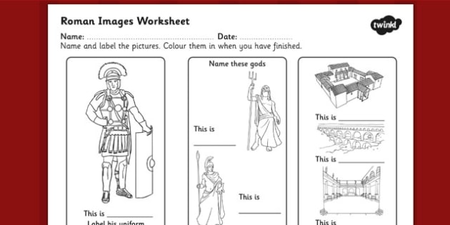 Printables Ancient Rome Worksheets rome worksheet davezan roman images labelling ancient roman