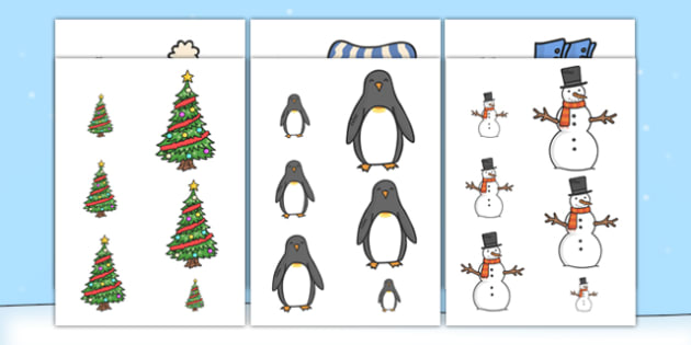 Winter Size Ordering winter, size ordering, seasons, size