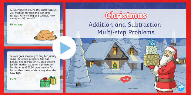 UKS2 Addition and Subtraction Multi-step Word Problems ...