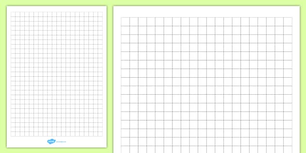 1 cm grid paper