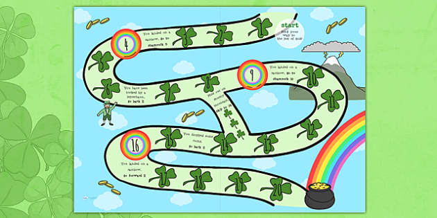 st patricks day board game