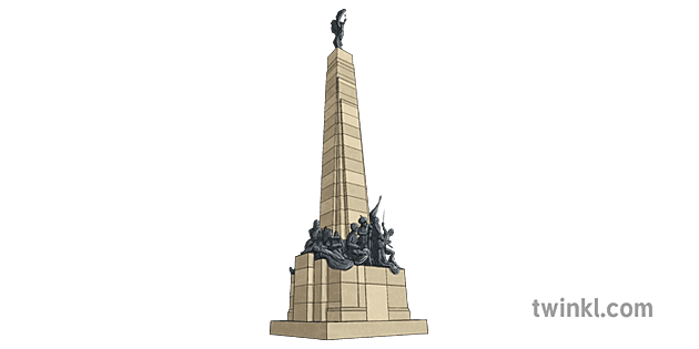 Bonifacio Monumen Objek Filipina Caloocan Patung Seni Geografi Roi Ks2