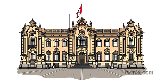 Palacio De Gobierno Illustration