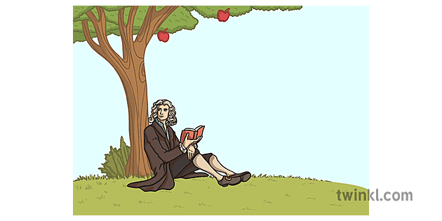 Efendim Isaac Under The Apple Tree Illustration Twinkl