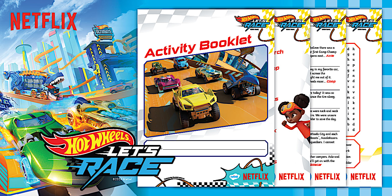 Hot Wheels Activity Booklet For 3rd 5th Grade Twinkl