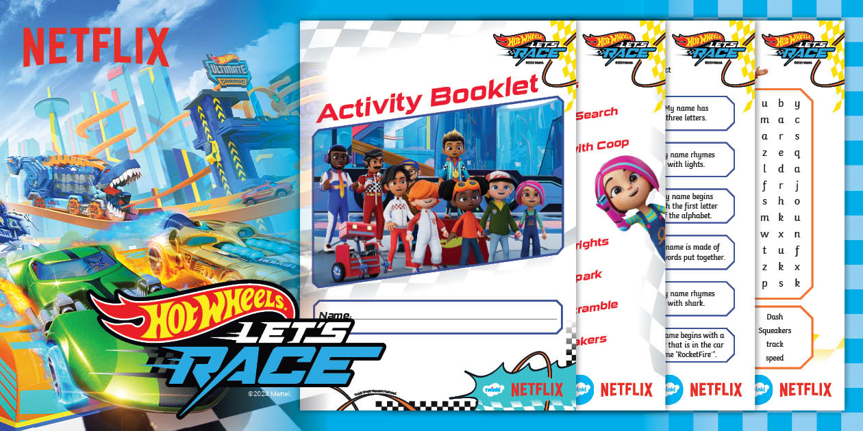 Hot Wheels Activity Book Ages Twinkl Teacher Made
