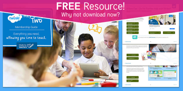 FREE KS2 Teacher Membership Guide Teacher Made Twinkl