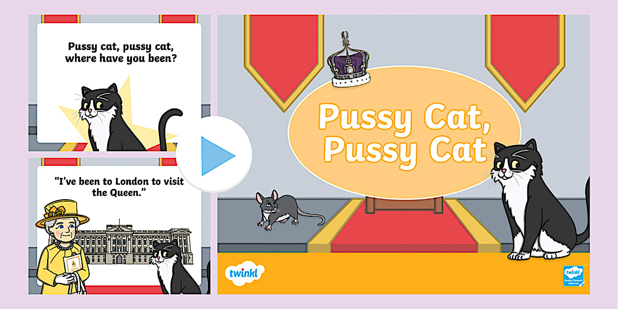Pussy Cat Pussy Cat PowerPoint Teacher Made Twinkl