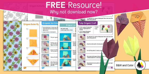 Free Origami Activity Pack Hecho Por Educadores Twinkl