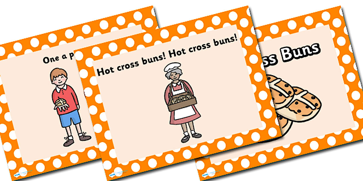 Hot Cross Buns PowerPoint Teacher Made Twinkl