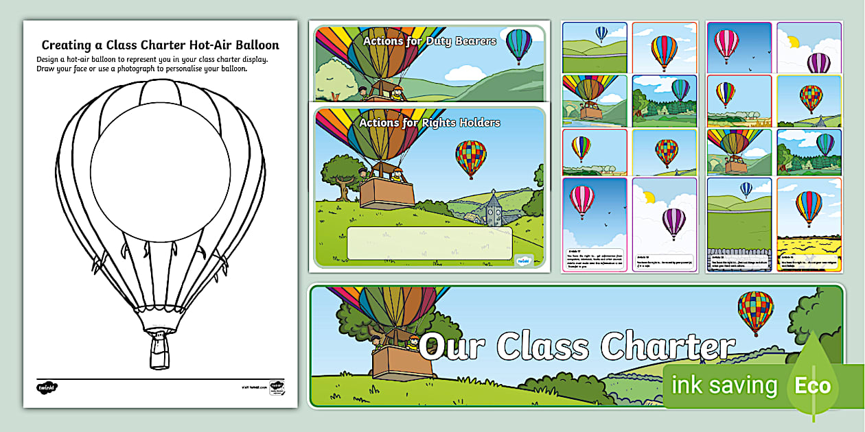 Uncrc Creating A Class Charter Hot Air Balloon Display Pack